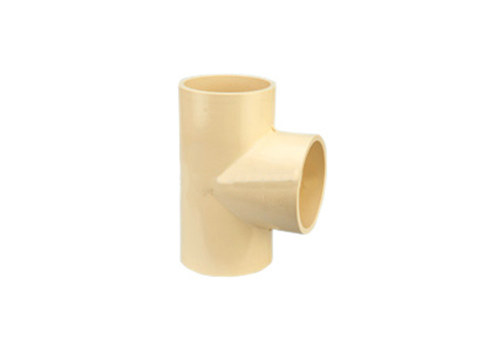 90 ° Tees 3 WAY Kamar Mandi Pvc Hot Water Pipe Fittings DIN 25 X 20