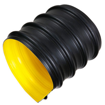 SN16 HDPE Pipa Bergelombang Pipa Limbah DN300 HDPE Untuk Irigasi