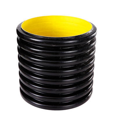 High Density Polyethylene HDPE Pipa Dinding Halus DN700 DN1200mm
